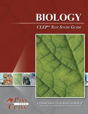 Produktbild von Biology CLEP Test Study Guide