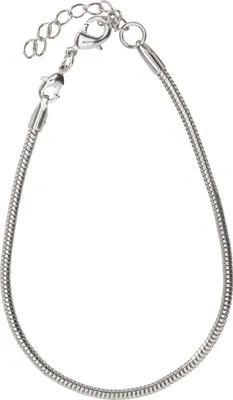 Produktbild von Armband mit Regulierungskettchen "Platin" 2,4 mm