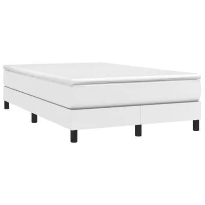 Immagine prodotto di Maison Exclusive - Giroletto a Molle con Materasso Bianco 120x190 cm in Pelle finta