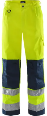 Produktbild von Fristads High Vis Hose Kl. 2 2001 TH Warnschutz-Gelb/Marine 104