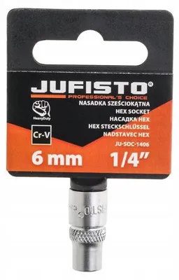 Image de Jufisto Douille Hexagonale 6 mm 1/4" pour Outil
