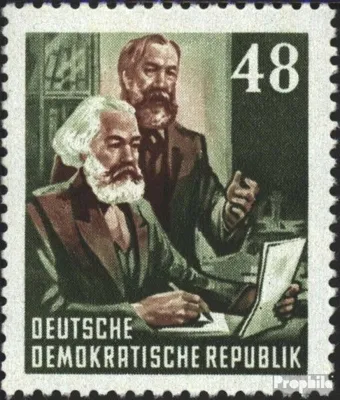 Produktbild von Briefmarken DDR 1953 Mi 351 postfrisch 70.Todestag von Marx