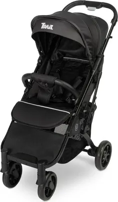 Produktbild von CARETERO Trail Kinderwagen Beindecke Regenschutz - 78 x 50 x 102 cm - Schwarz