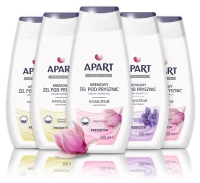 Zdjęcie produktu dla APART 500ml Kremowy Żel pod Prysznic Magnolia Delight