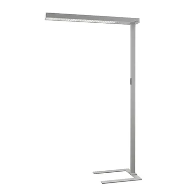 Produktbild von Arcchio LED-Bürostehlampe Susi, silber, Sensor, Touchdimmer
