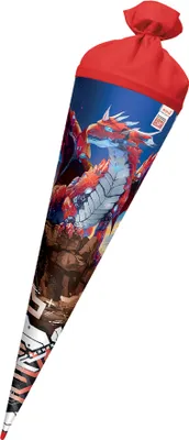 Produktbild von ROTH Motiv-Schultüte "Robo Drache" rund 700 mm Folie