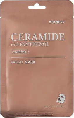 Immagine prodotto di SKIN627 Maschera viso Ceramide & Pantenolo 22 ml Maschera in tessuto
