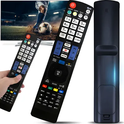 Produktbild von Náhradný diaľkový ovládač pre LG TV SMART Univerzálny všetky modely AKB73756502 32LA6230 42LA6230 42LA6620 42LA6910 47LA620V 47LA6620 čierny Retoo