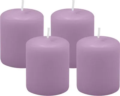 Produktbild von 4er Set Adventskranzkerzen Mittelflieder Ø 50 x 60 mm