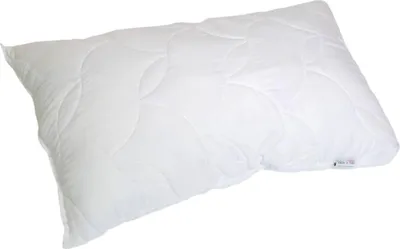Produktbild von Talamo Italia Kissen für Bett, 100 %  Italy, Kissen aus perforiertem Memory-Heft, hypoallergen und atmungsaktiv, 73 x 44 x 14 cm