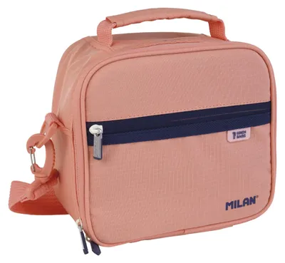 Thermo-Lunchtas 3,5 l, 3 Fächer, rosa, mehrfarbig, rechteckig
