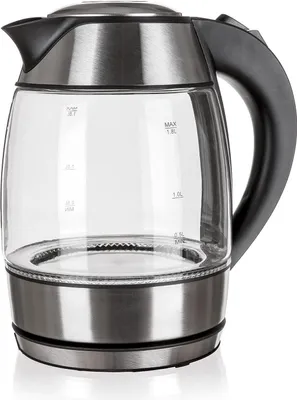 Zdjęcie produktu dla czajnik elektryczny GLACY 1,8l szklany 1850-2200W
