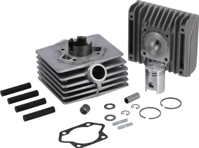 Produktbild von Set: 50ccm Standardzylinder komplett mit Ø 38,00mm Kolben und Zylinderkopf - S53, 60km/h - LB abgedreht