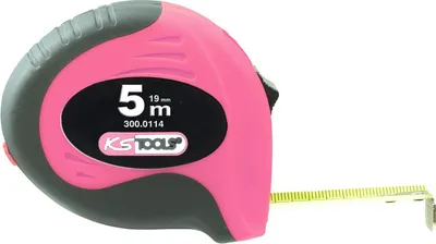 Produktbild von KS Tools Bandmaß mit Feststeller,schwarz-rot, 5m, 19 mm