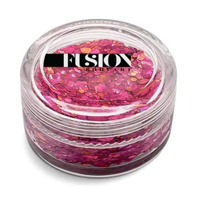 Image de Crème pailletée Fusion Bodyart roses roses