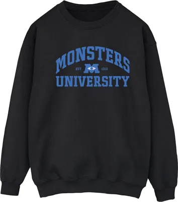 Produktbild von Disney - "Monsters University" Sweatshirt für Damen BI29608 (S) (Schwarz)
