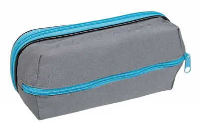 Produktbild von Idena Schlamper-Etui Duo 1 Box, 1 Fach, blue