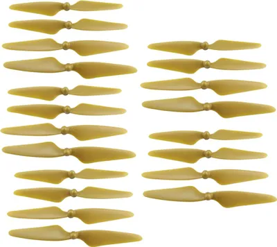 Zdjęcie produktu dla 20 Pcs Propeller Blades Propellers for HUBSAN H501S X4 / H501C MJX B3 RC Quadcopter gold