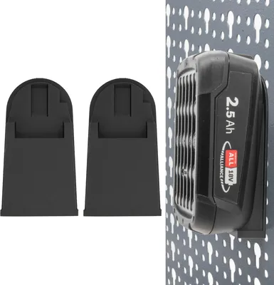 Produktbild von 2x Akkuhalter für Bosch PBA ALL 18V für Küpper Lochwand Halterung Akku Halter Wand