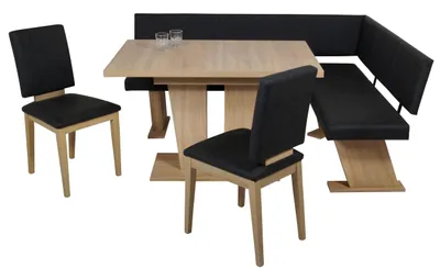 Eckbank Eckbankgruppe Essgruppe VERONA 181 x 150 cm Sonoma Eiche