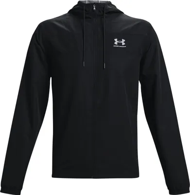 Image de Veste coupe-vent pour homme Under Armour UA SPORTSTYLE WINDBREAKER-BLK - M