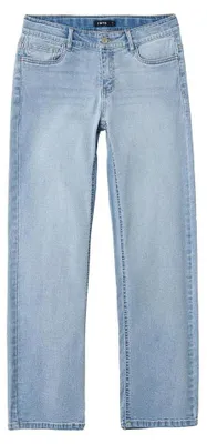 Produktbild von NAME IT Mädchen Nlftariannes DNM Lw Straight Pant Noos, Light Blue Denim, 128