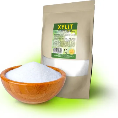 Produktbild von 1kg Premium Xylit Birkenzucker | 40% weniger Kalorien | zahnfreundlich & vegan | süßt 1:1 wie Zucker | feine Körnung für sehr gute Verwendbarkeit