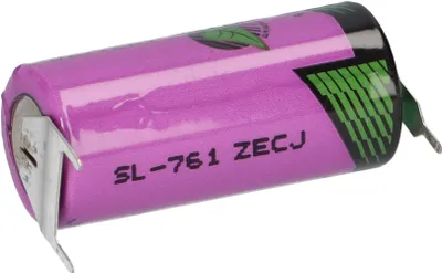 Immagine prodotto di Tadiran Batteria al litio 3,6V SL 761/PT 2/3AA - Zelle 1/2 pin +/-