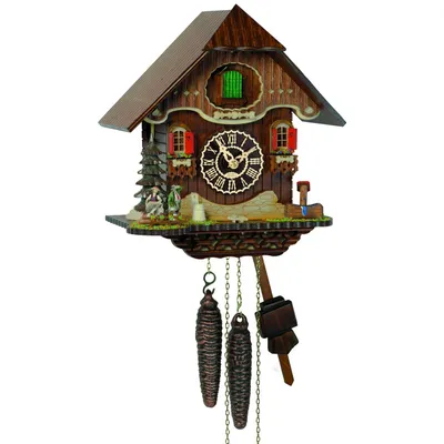 Produktbild von Trenkle - 1500 - Chalet-Kuckucksuhr - 1-Tag-Kettenzugwerk - Kuckuck Classic