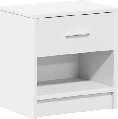 Immagine prodotto di Comodino con Cassetto Bianco 39x28x41 cm