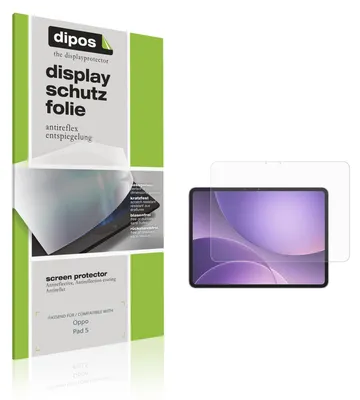 Produktbild von 2x Schutzfolie für Oppo Pad 5 matt Displayschutzfolie Folie Display Schutz dipos