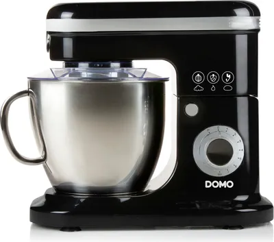 Zdjęcie produktu dla Domo DO1023KR, robot kuchenny, czarny/srebrny