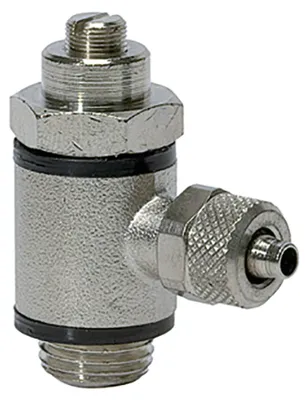 Produktbild von Riegler Drosselventil, Drosselung beids. Schnellverschraubung M5, Schl.6/4