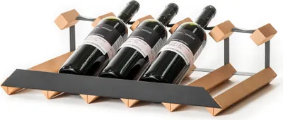 Produktbild von Raxi, Classix 5005T Weinregal, Buche, 5 Flaschen