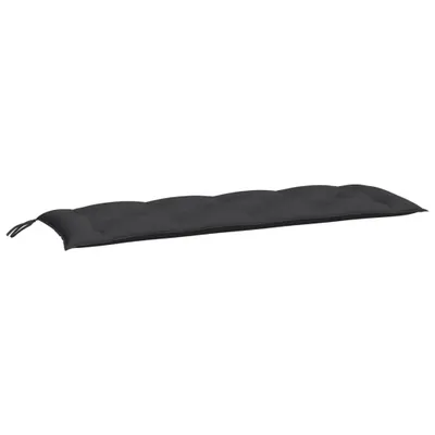 Produktbild von Gartenbank-Auflage Schwarz 150x50x7 cm Oxford-Gewebe