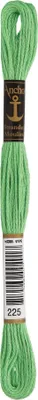 Produktbild von Anchor Sticktwist 4635000-00225 smaragdgrün Stickgarn, 100 % Baumwolle