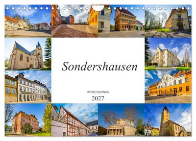 Produktbild von Sondershausen Impressionen (Wandkalender 2027 DIN A4 quer), CALVENDO Monatskalender