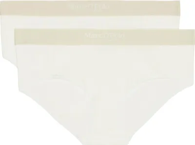 Immagine prodotto di Marc O'Polo Hipster da donna, confezione da 2 Iconic Rib - Bianco - Taglia XL