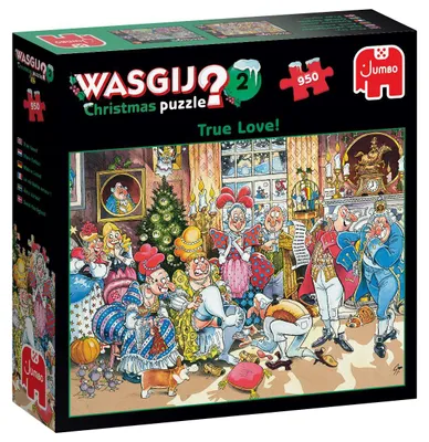 Produktbild von Wasgij Christmas 2 Wahre Liebe 950 Teile Puzzle