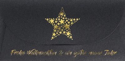 Produktbild von Weihnachten - Geldkarte - Geldgeschenkkarte- Format 11 x 22 cm für