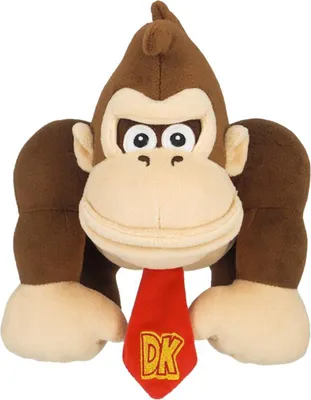 Produktbild von Nintendo Super Mario Plüsch Donkey Kong, 20 cm