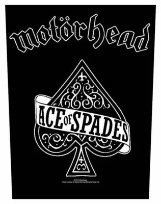 Produktbild von Motörhead - Ace Of Spades - Rückenaufnäher