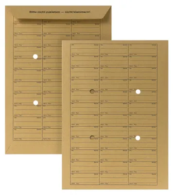 Produktbild von POSTHORN Hausposttasche 04170338 C4 110g br 250 St./Pack.
