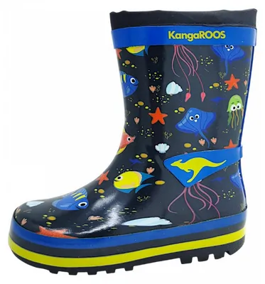 Produktbild von KangaRoos K-Summerrain Gummistiefel Blau in Gr. 29