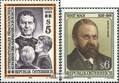Produktbild von Briefmarken Österreich 1988 Mi 1909,1911 (kompl.Ausg.) gestempelt Sondermarken