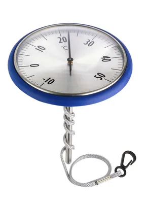 Obrázok produktu pre TFA - Analoges Poolthermometer 40.2005 - silber/blau