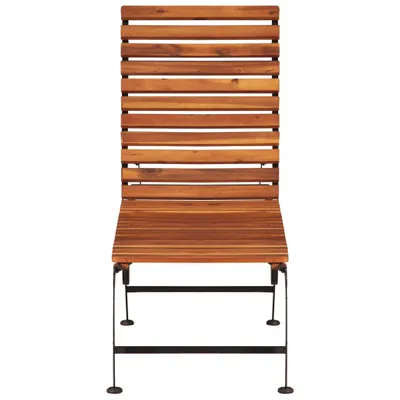 Produktbild von VidaXL 44394, Lounge, Gepolsterter Sitz, Akazienholz, Stahl, 500 mm, 2050 mm, 300 mm