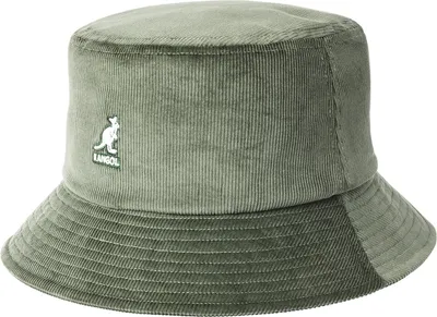 Kangol Unisex modischer Cord Bucket Fischer Hut in grün