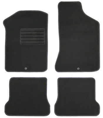 Fußmatten-Set für VW Corrado, 1988-1994, 4-teilig, Schwarz