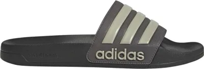 Produktbild von Adidas Adilette Shower Slide Badelatschen Badeschlappen Sandale grau/schwarz JI4761, Schuhgröße:40.5 EU